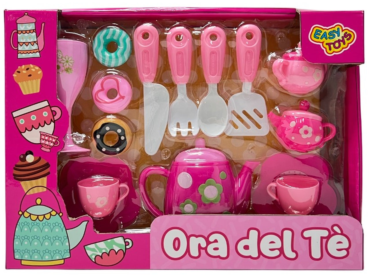Gioco ora del the modelli assortiti