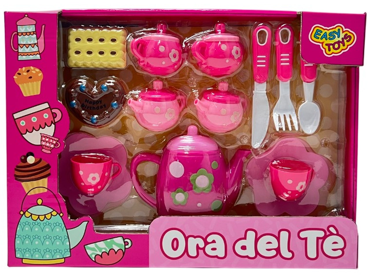Gioco ora del the modelli assortiti