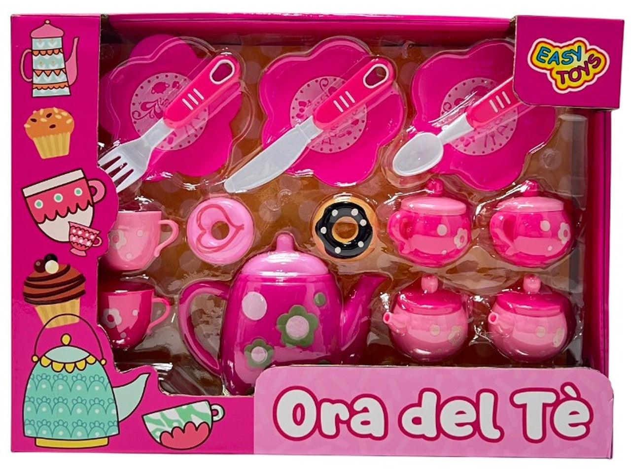 Gioco ora del the modelli assortiti