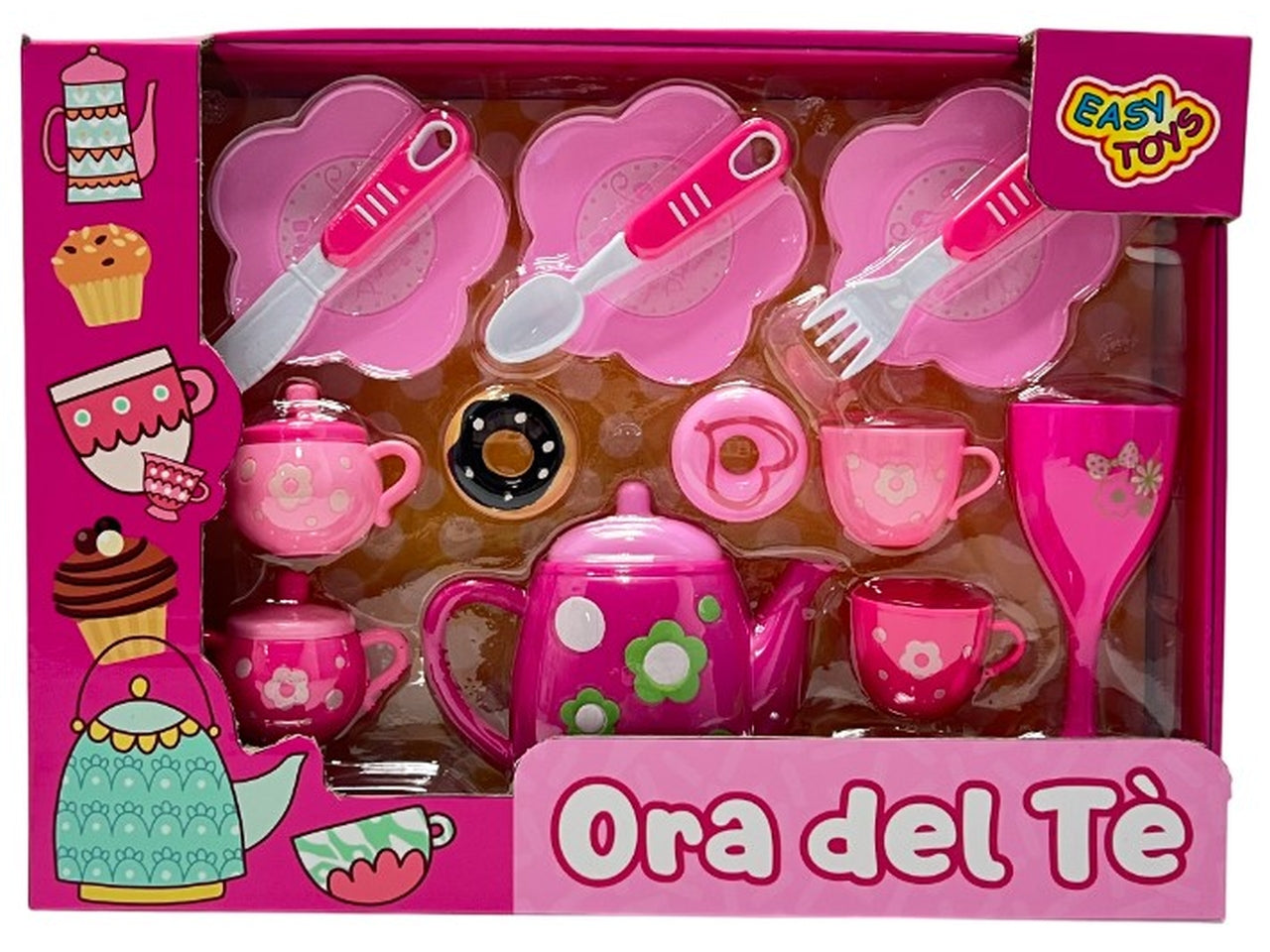 Gioco ora del the modelli assortiti