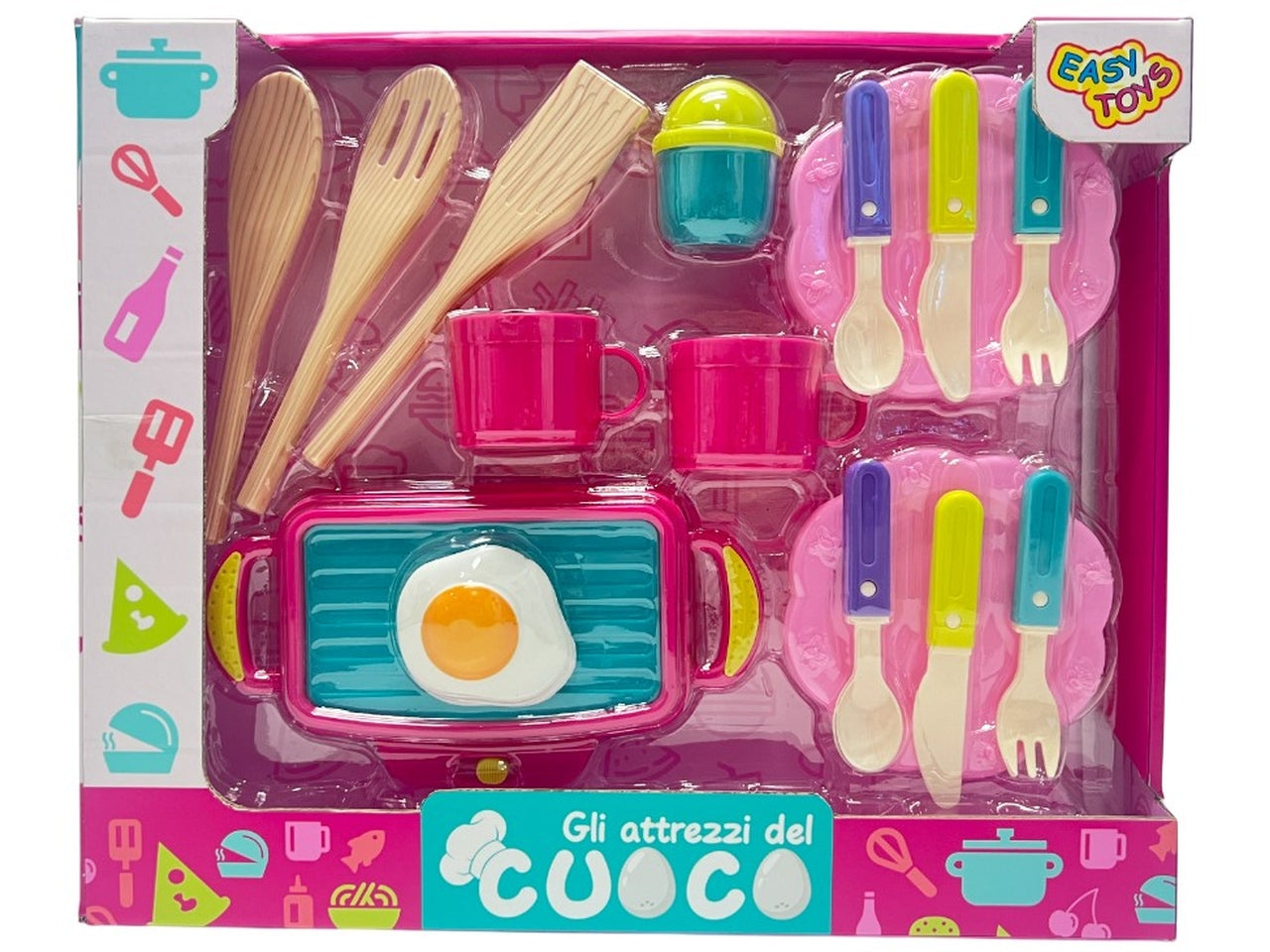 Gioco attrezzi del cuoco modelli assortiti
