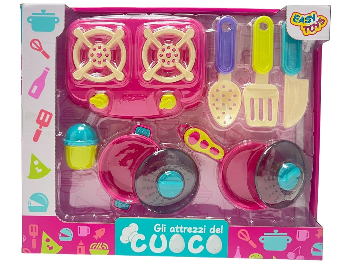 Gioco attrezzi del cuoco modelli assortiti