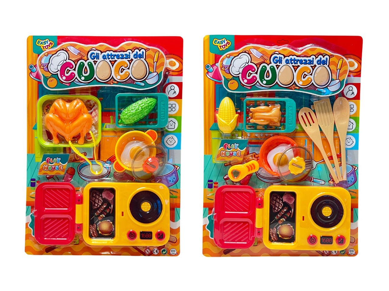 Gli attrezzi del cuoco assortiti