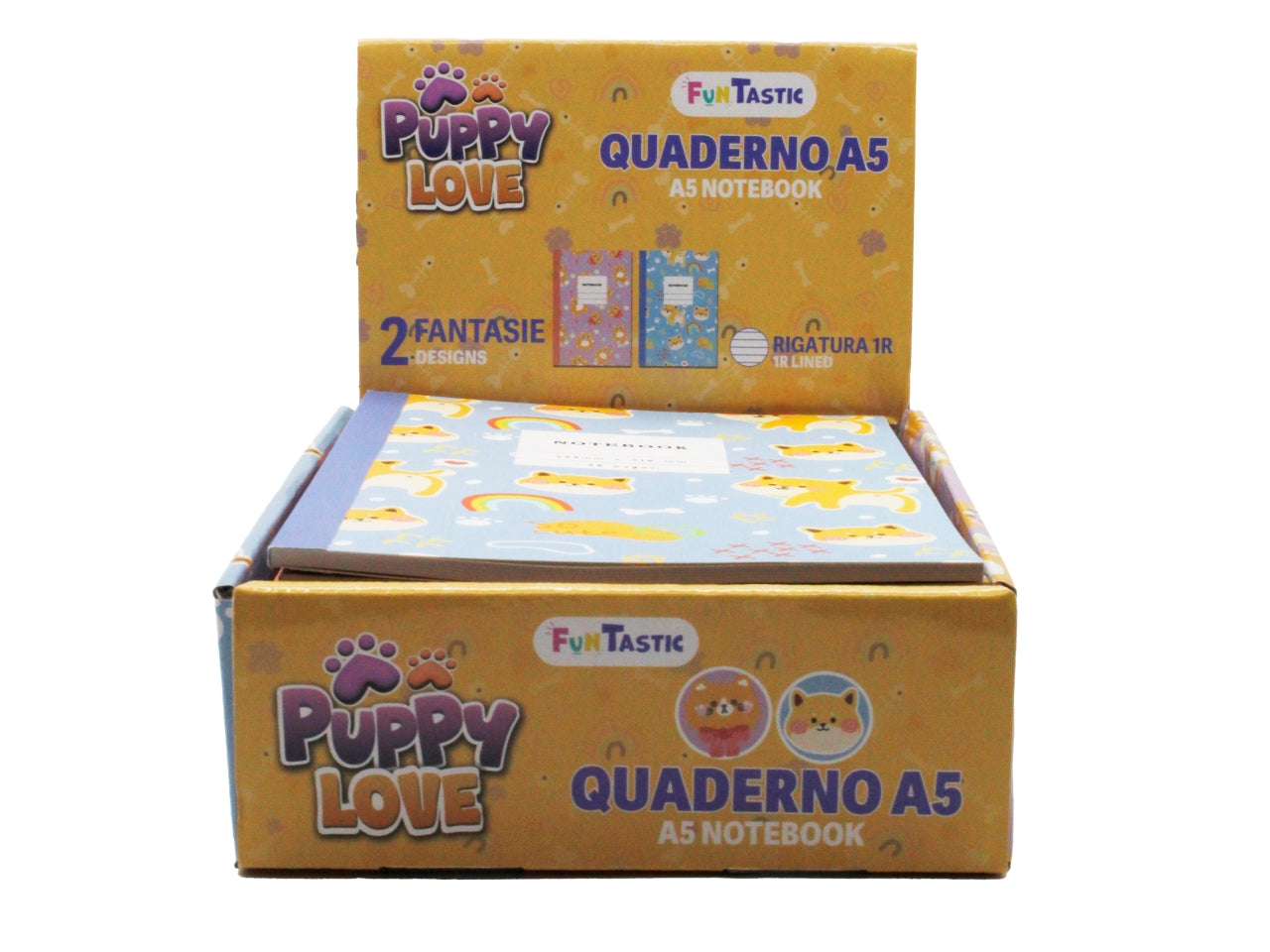 Quaderno a5 punto metallico