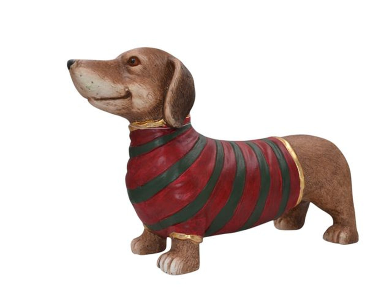 Cane bassotto 50cm in ceramica