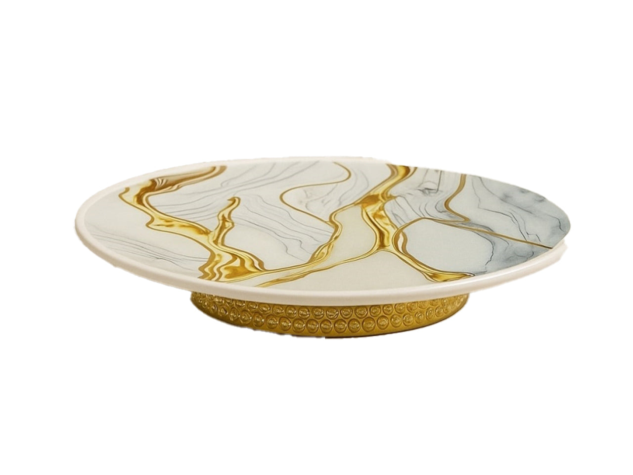 Centrotavola effetto gold