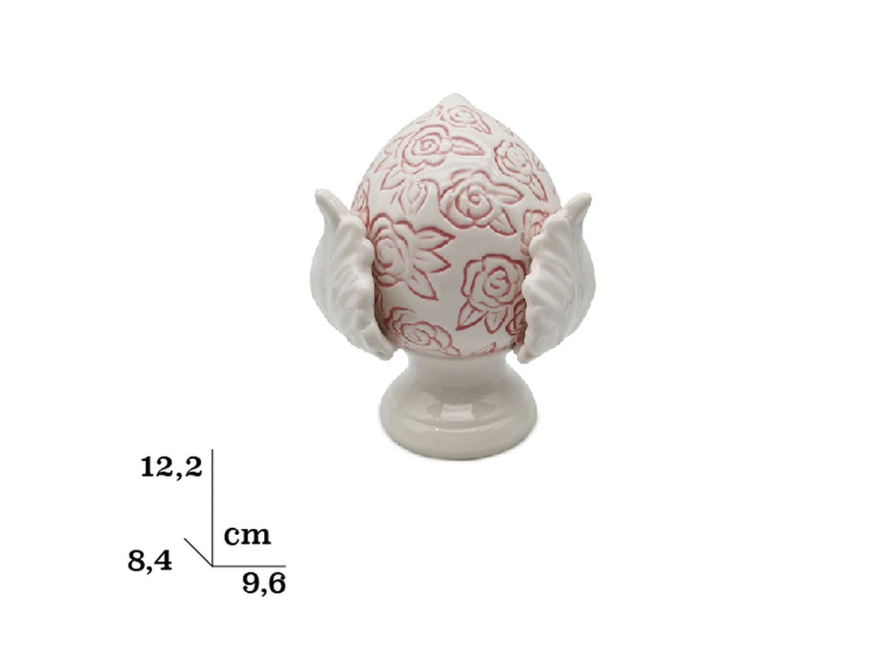 Pumo medio con fiori rosa