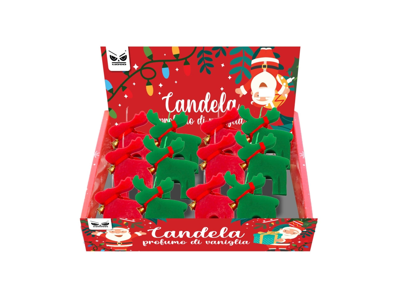 Candela alce colori assortiti