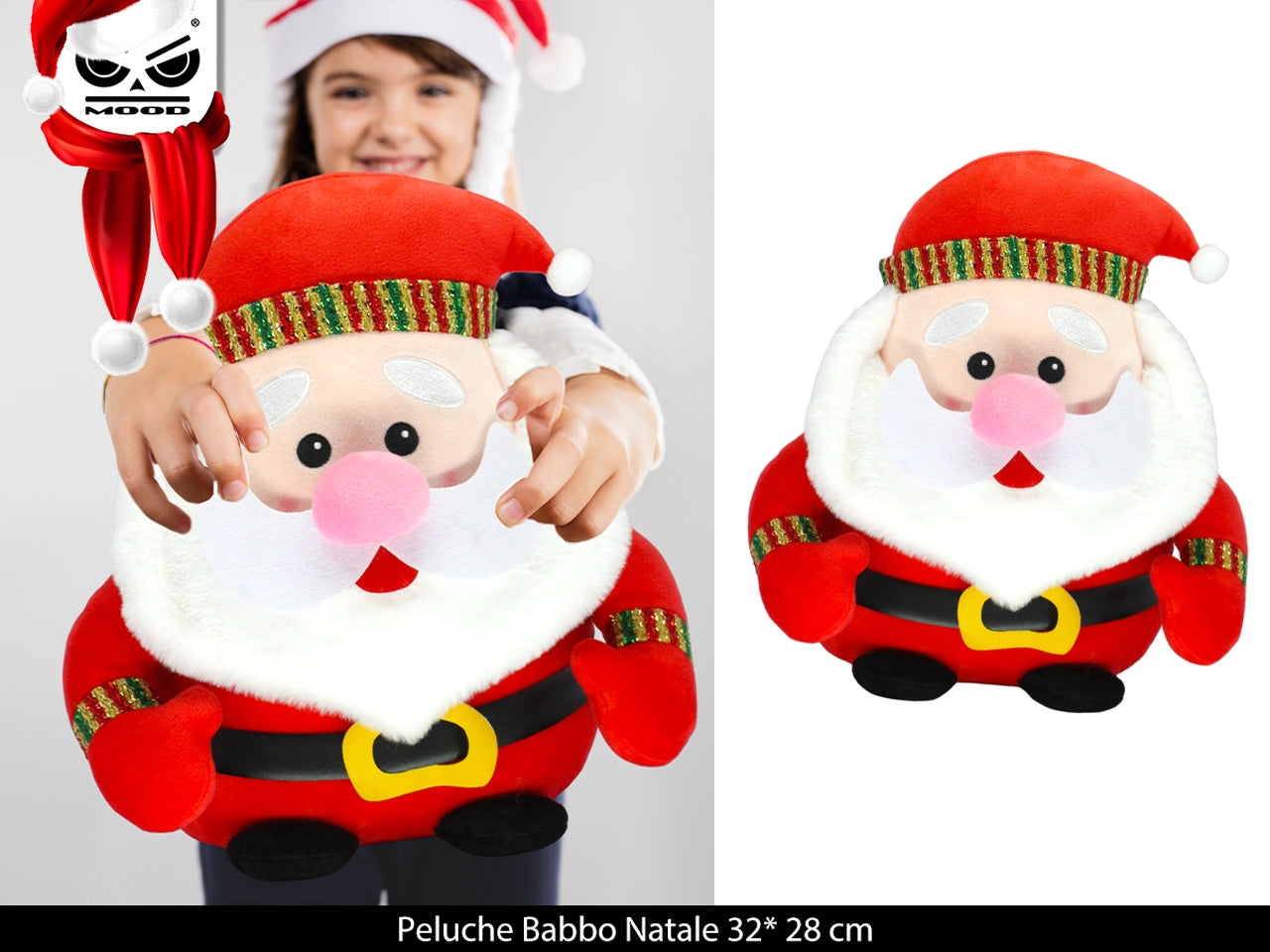 Babbo natale peluche