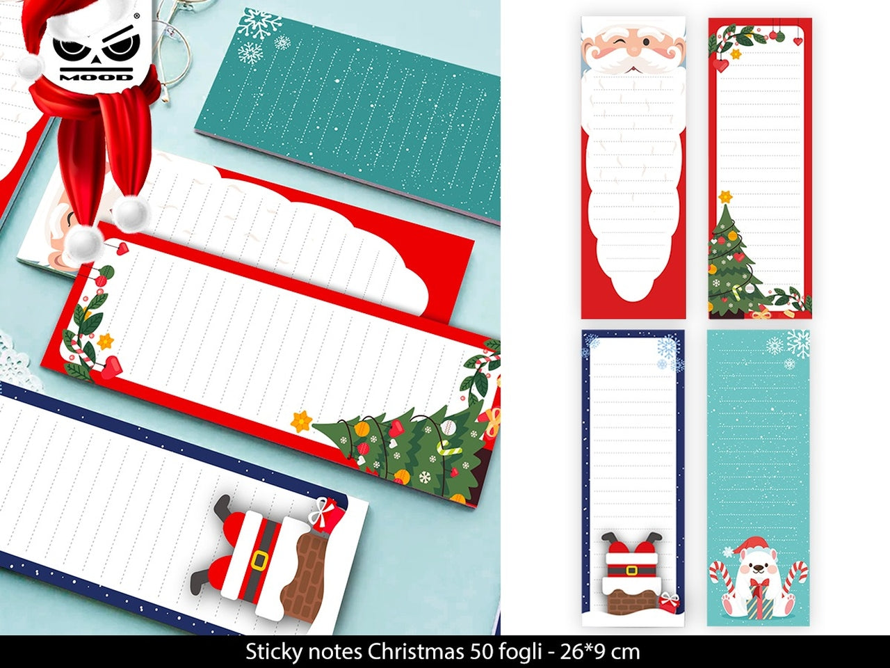 Notes natalizi fantasie assortite