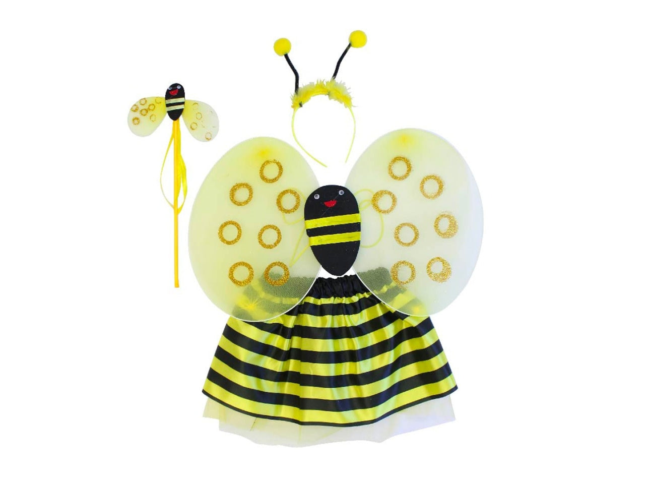 Vestito ape e coccinella baby 4 pezzi