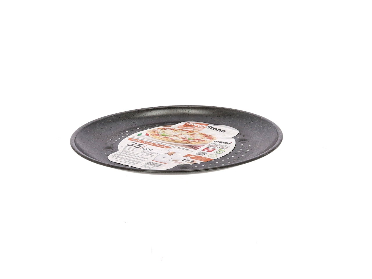 Happy stone teglia forata tonda 35cm