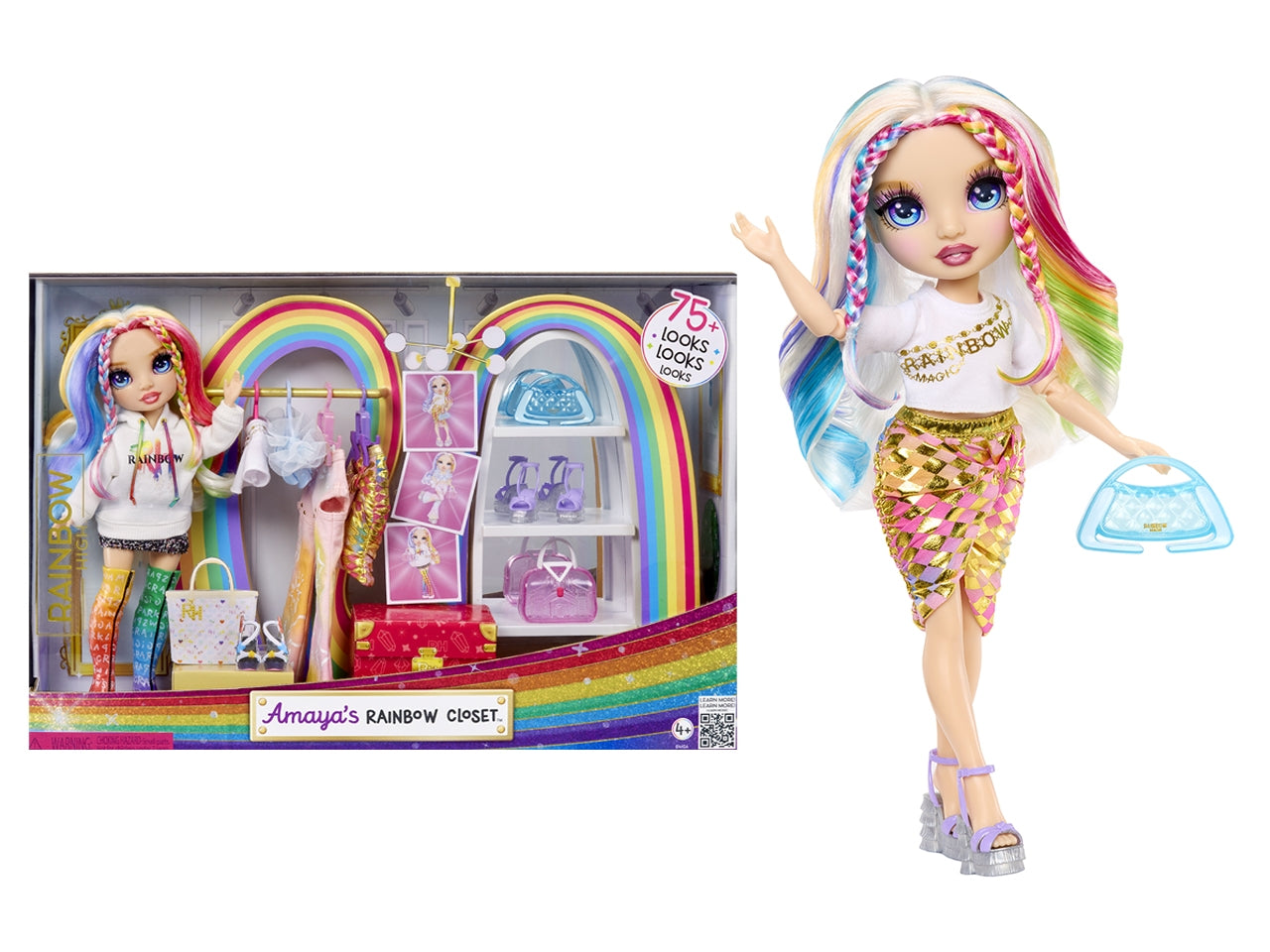 Rainbow high Amaya's rainbow closet playset