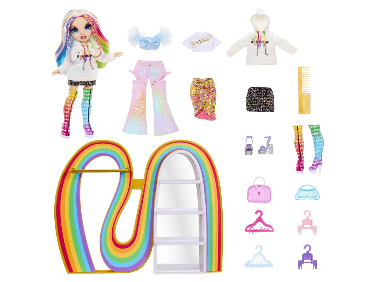 Rainbow high Amaya's rainbow closet playset