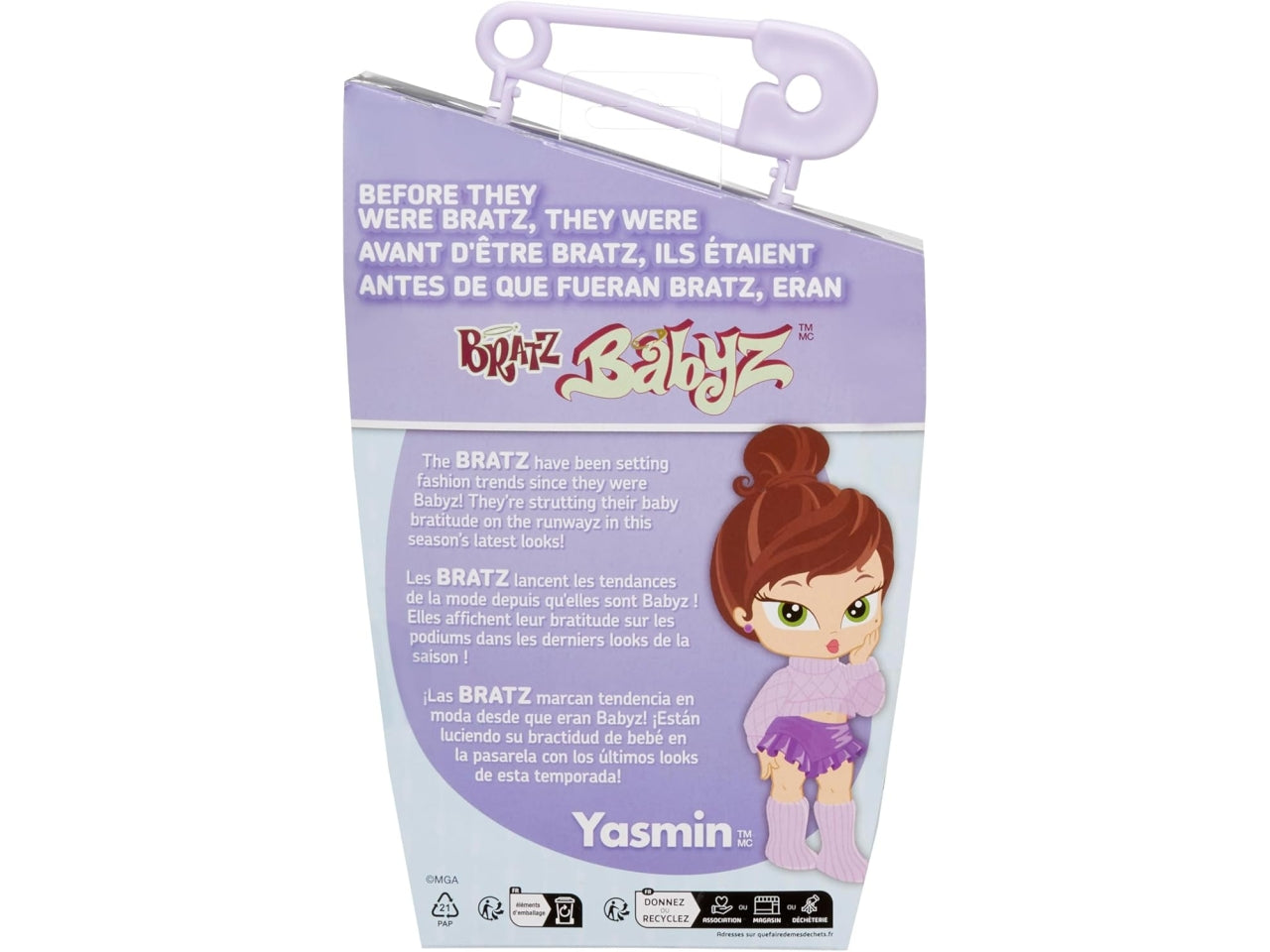 Bratz babyz runwayz doll- Yasmin