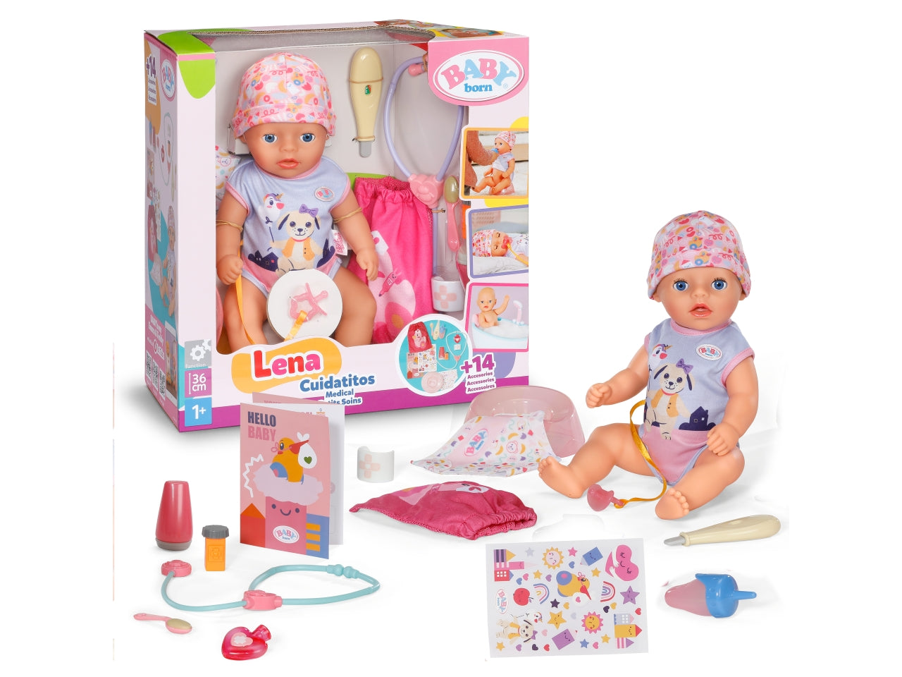 Baby Born Lena dal dottore  36cm