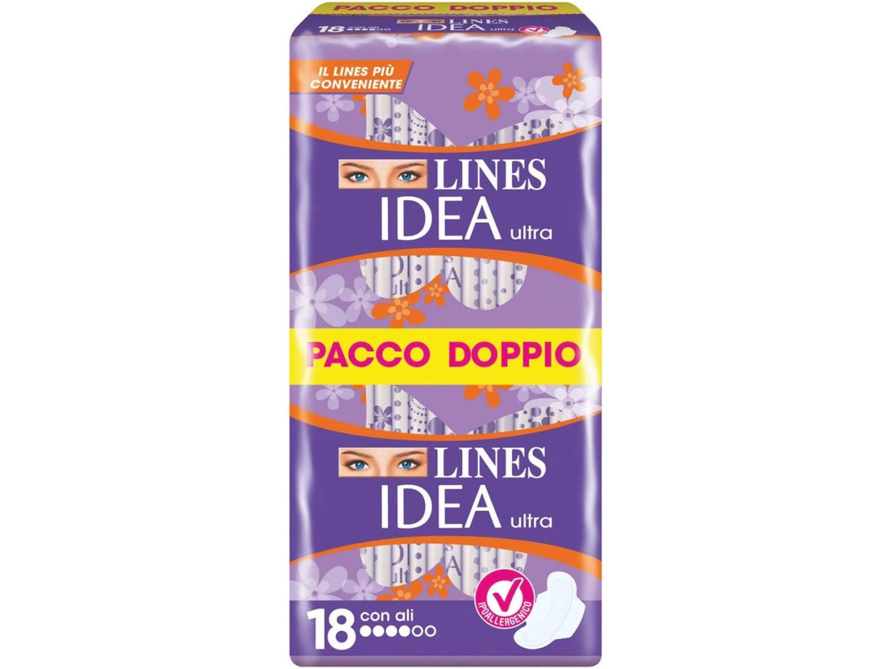 Lines idea ultra con ali x18 $