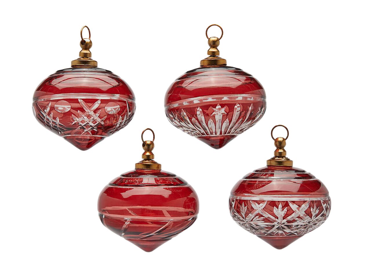 Palla trottola 10cm decorata rossa 4 fantasie assortite