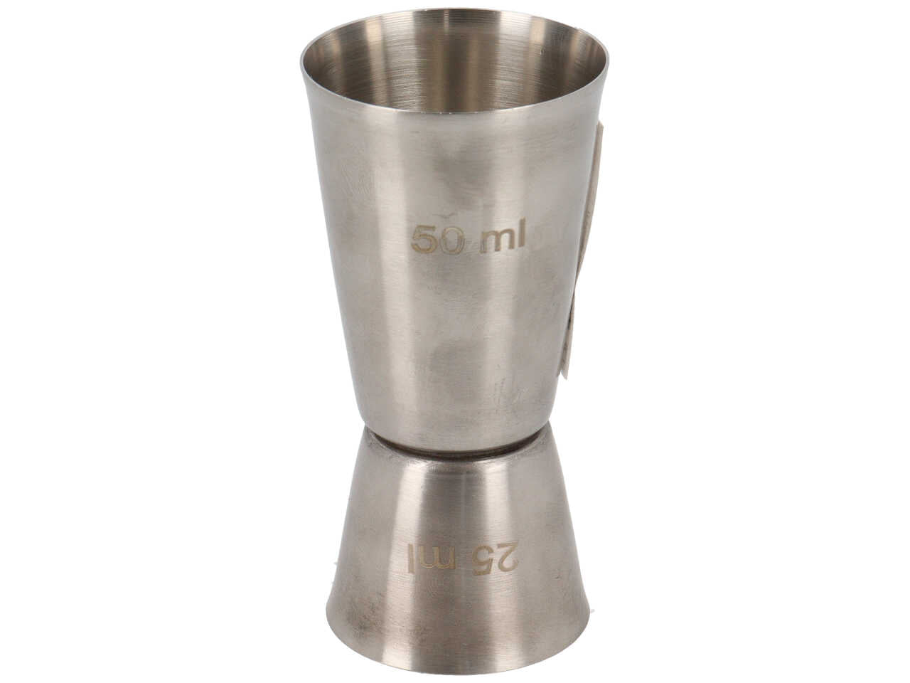 Misurino in acciaio per cocktail 25/50ml
