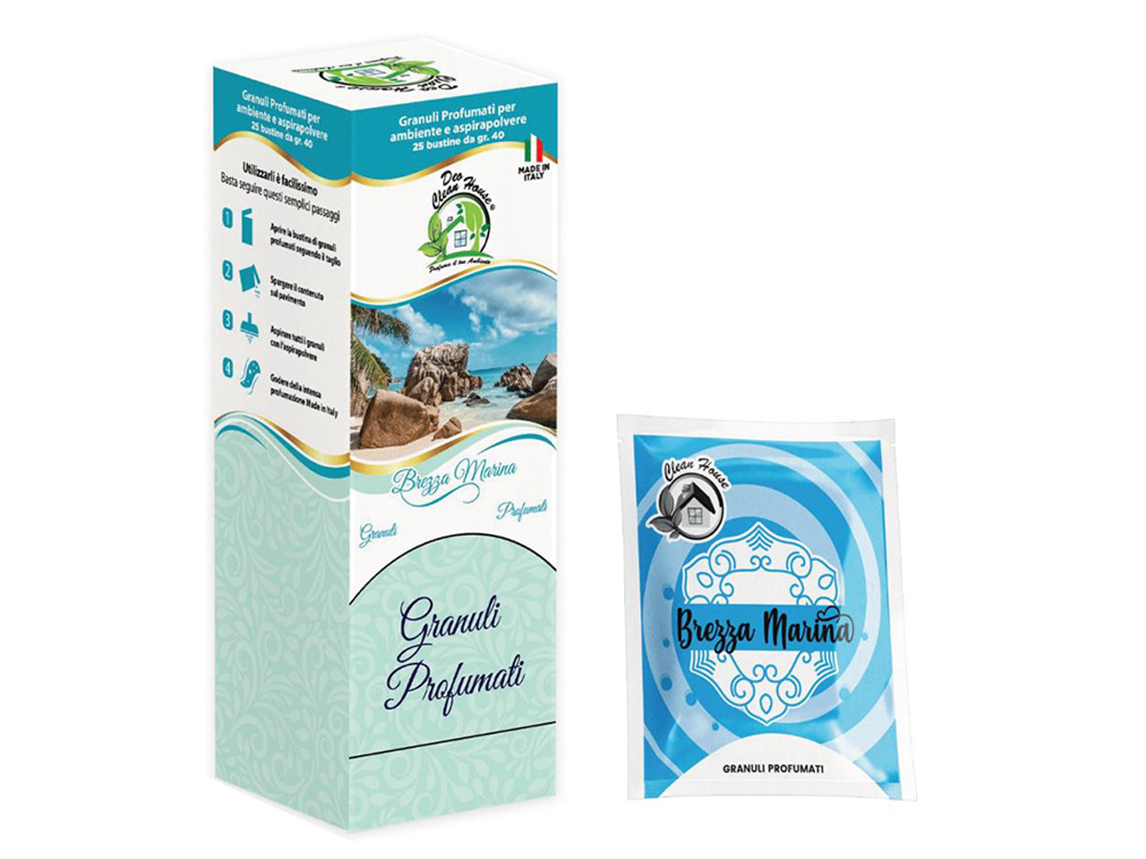 Bustina granuli profumati da 40gr brezza marina