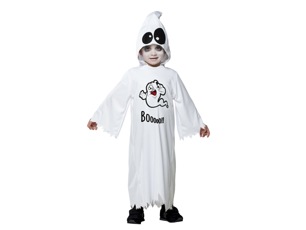 Costume fantasmino baby taglia 3/4anni