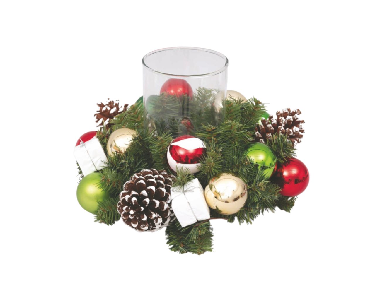 Centrotavola 35x20cm con fiocco scozzese