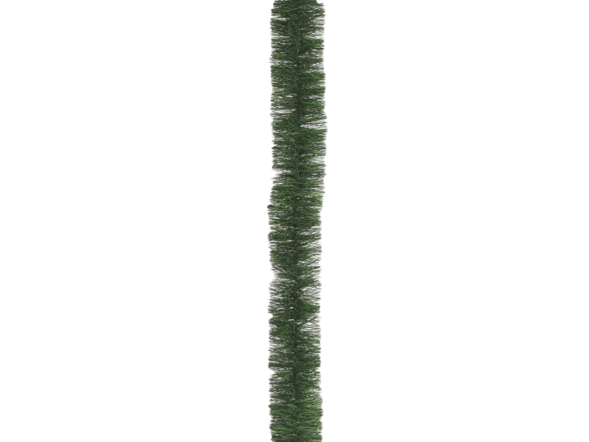 Filo decorativo natalizio 200cm diametro 6cm verde