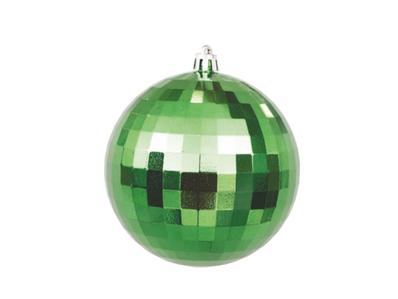 Palla 15cm specchietti verde