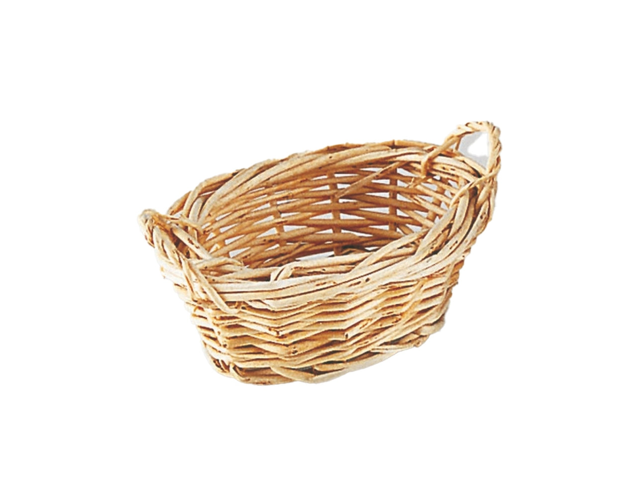 Accessorio per presepe cestino ovale 8x6x3cm