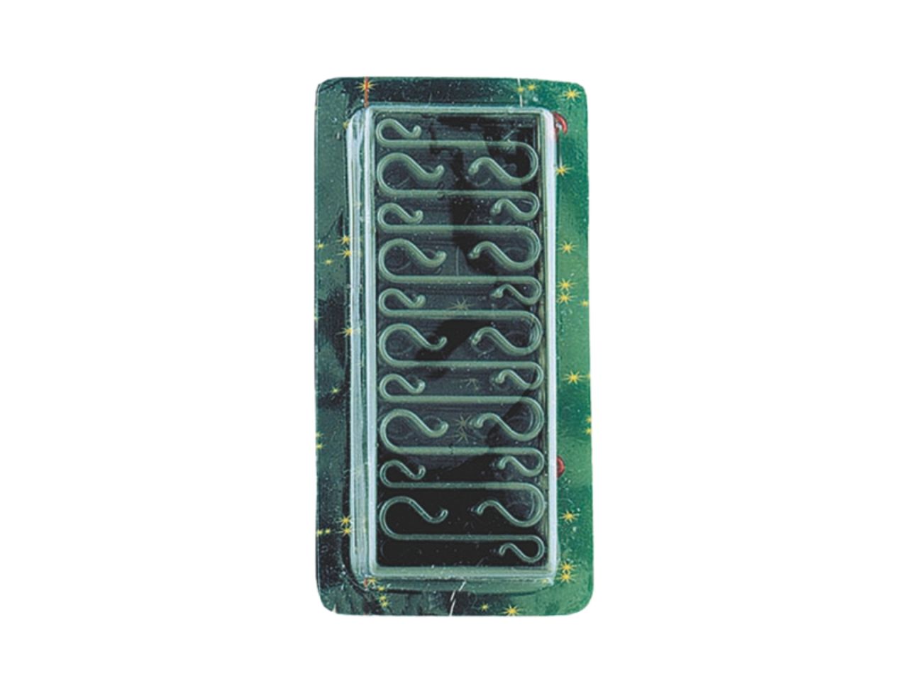 Ganci per palline in confezione da 70 pezzi verdi