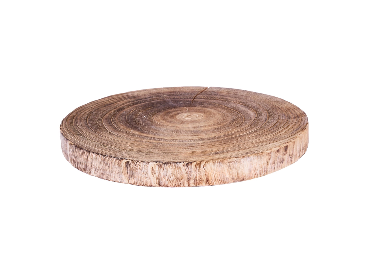 Base in legno tonda 30cm h.3cm