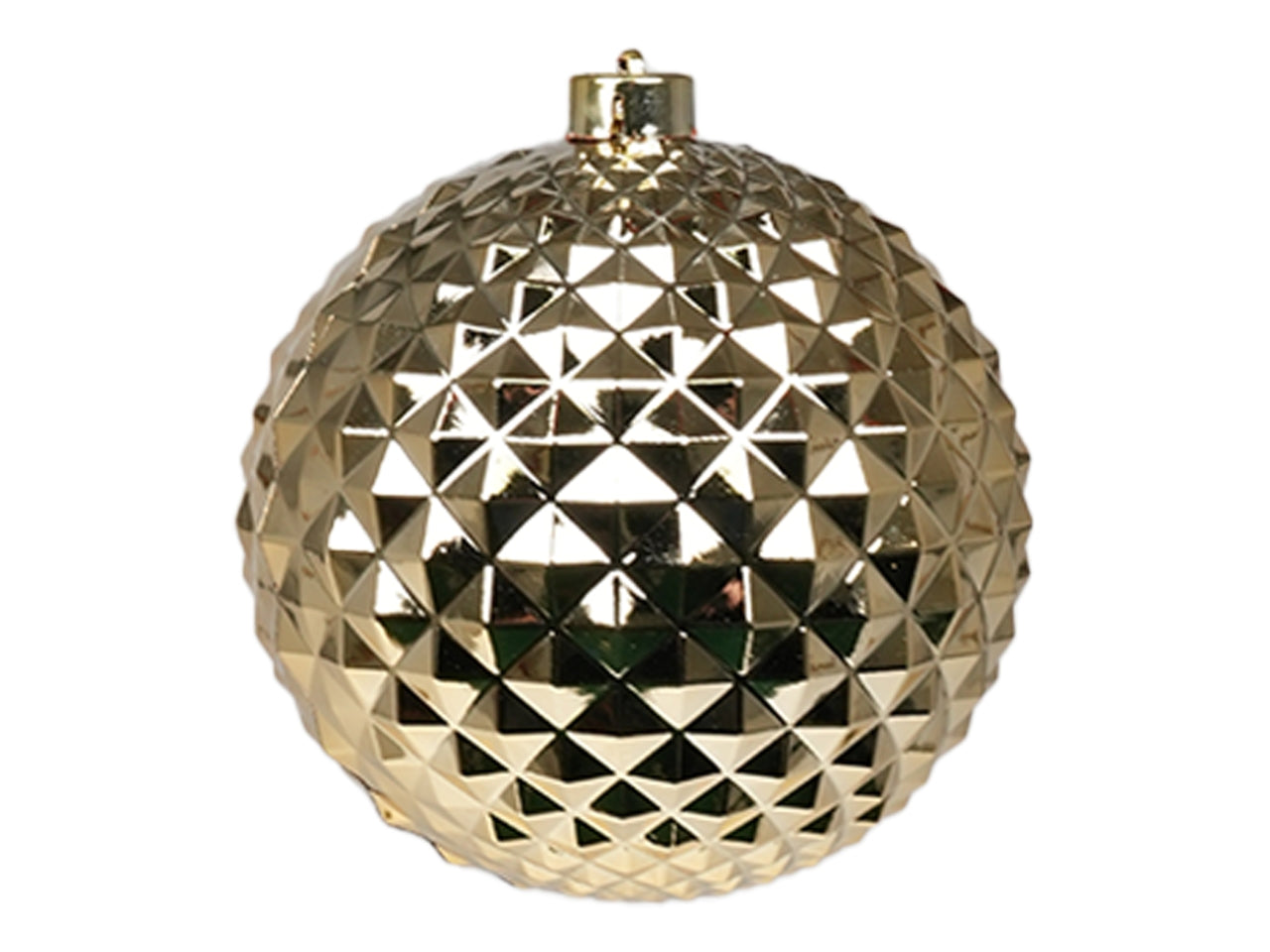 Palla 15cm in plastica oro