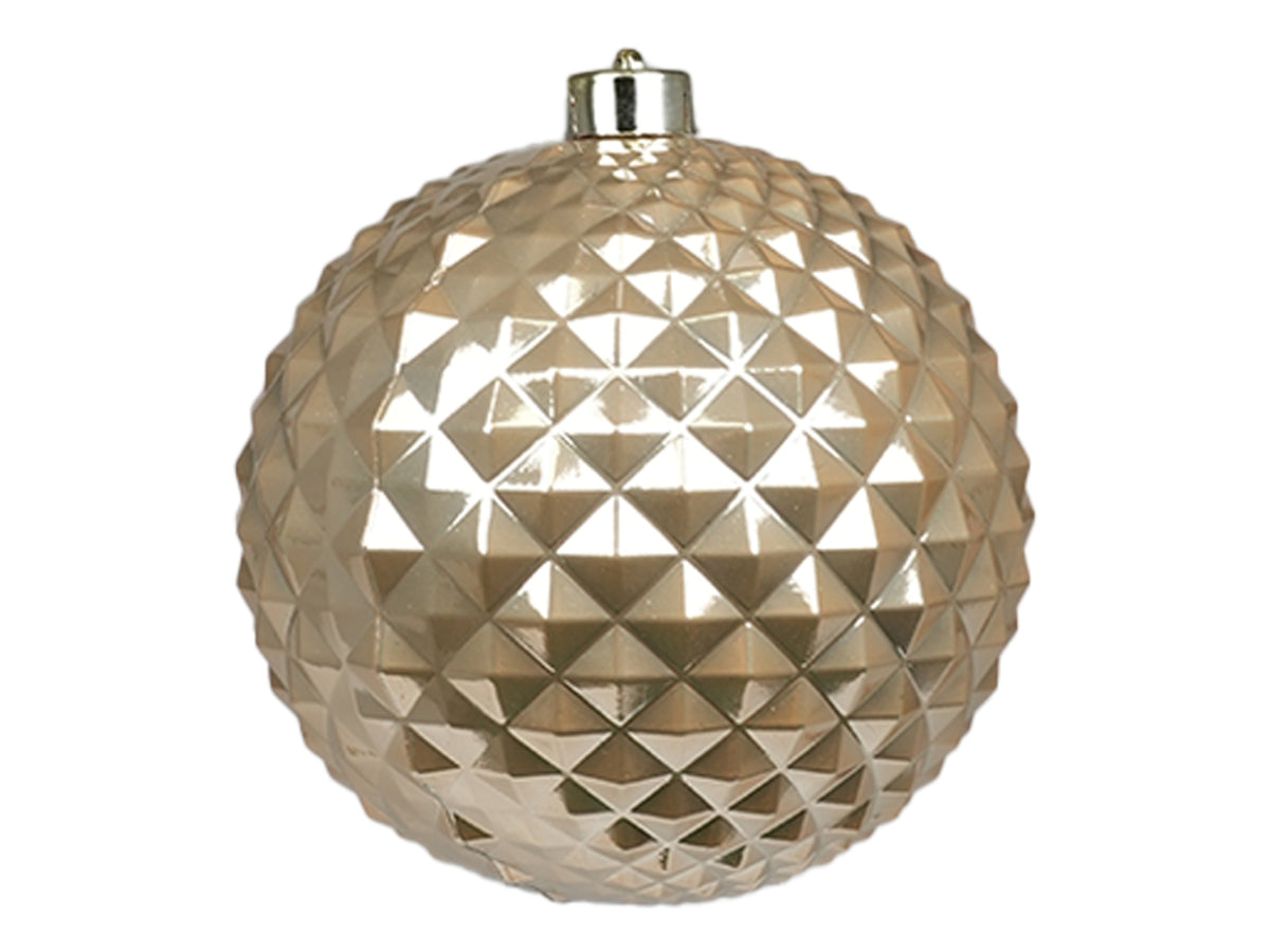 Palla 15cm in plastica beige