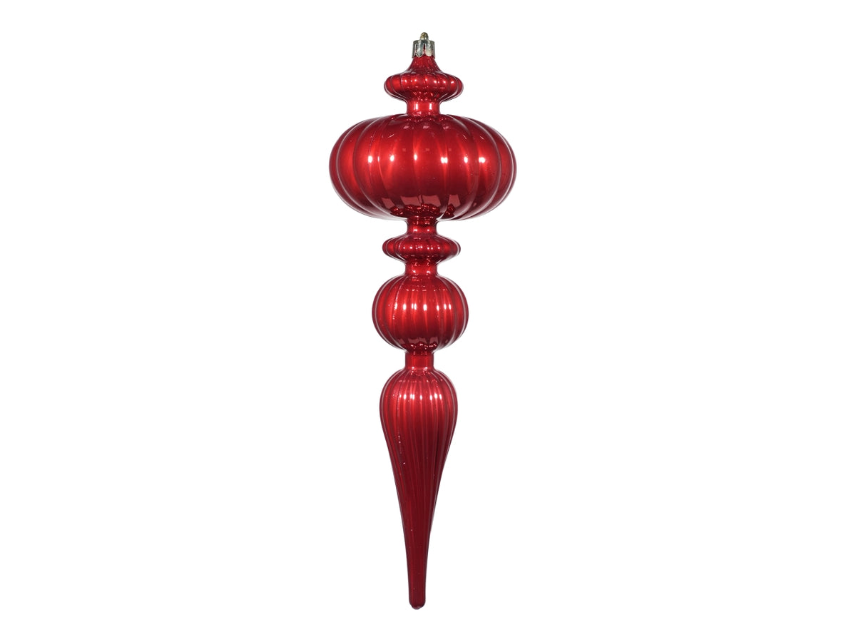 Appendino 10cm in plastica rosso