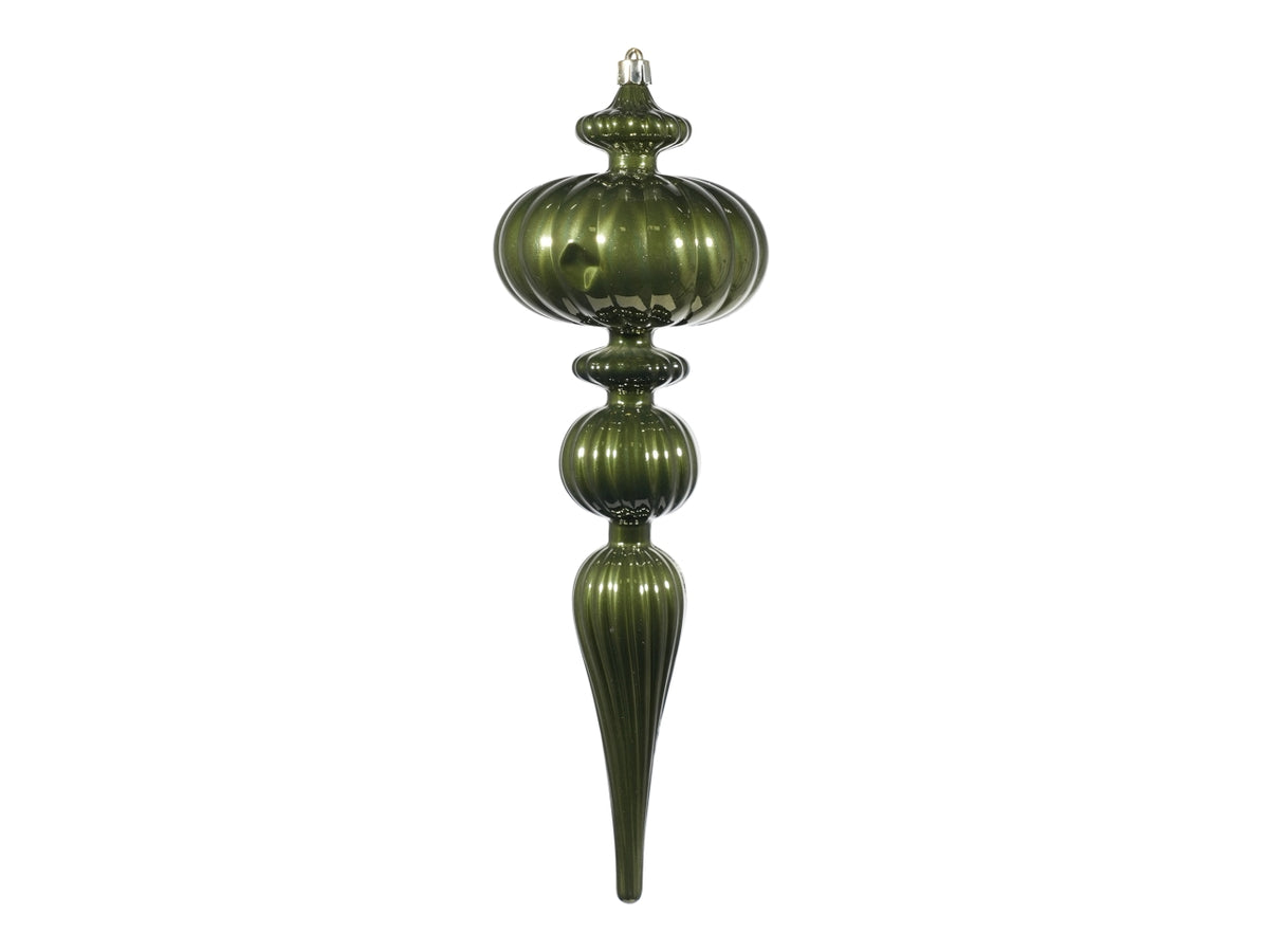 Appendino 10cm in plastica verde