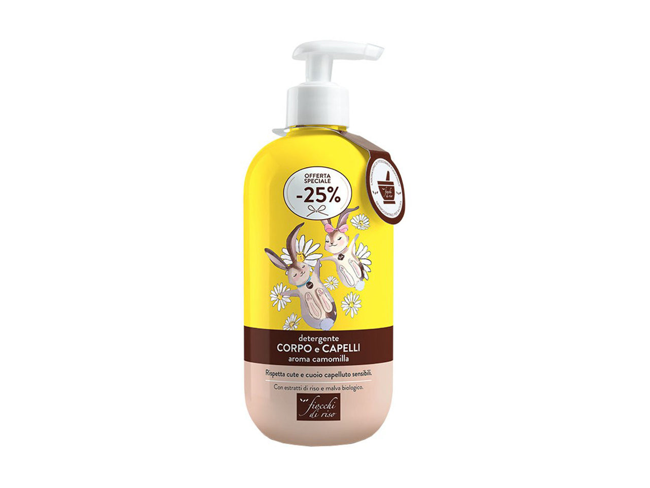 Detergente corpo capelli camomilla special new