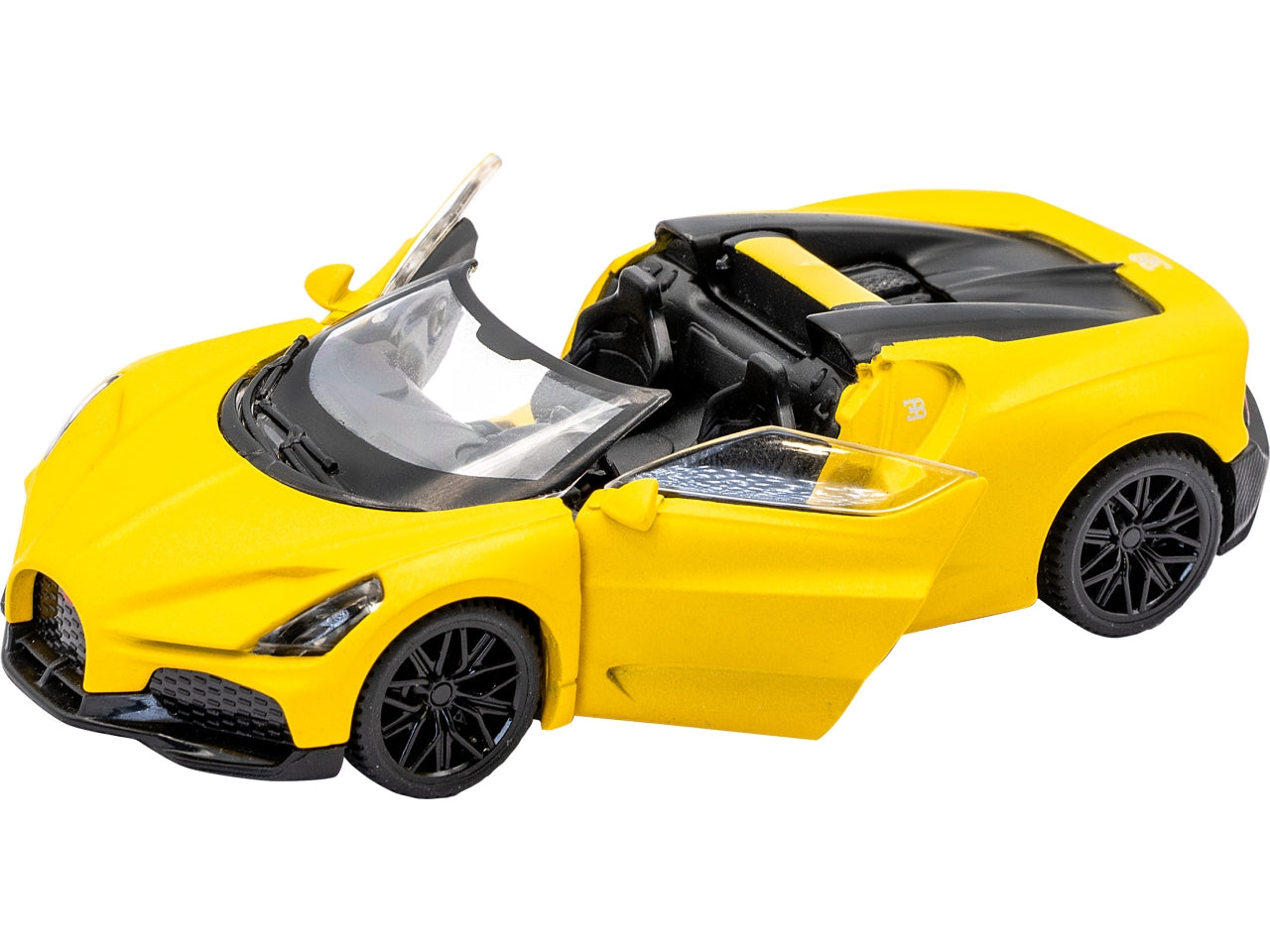 Die cast bugatti mistral yellow1:43