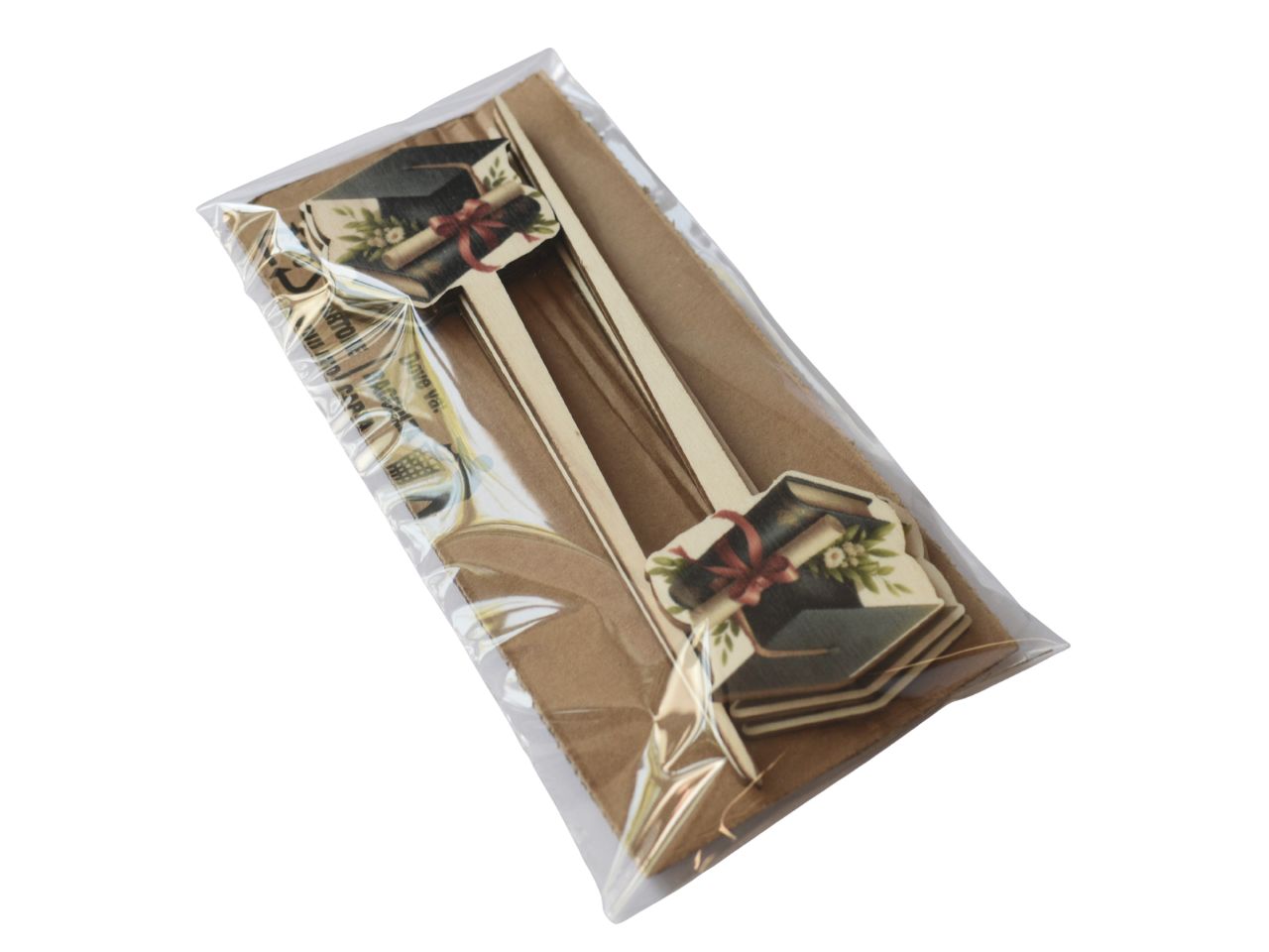 Pic festivita' 5x16cm legno 3mm ST 113 la confezione contiene 6 pezzi