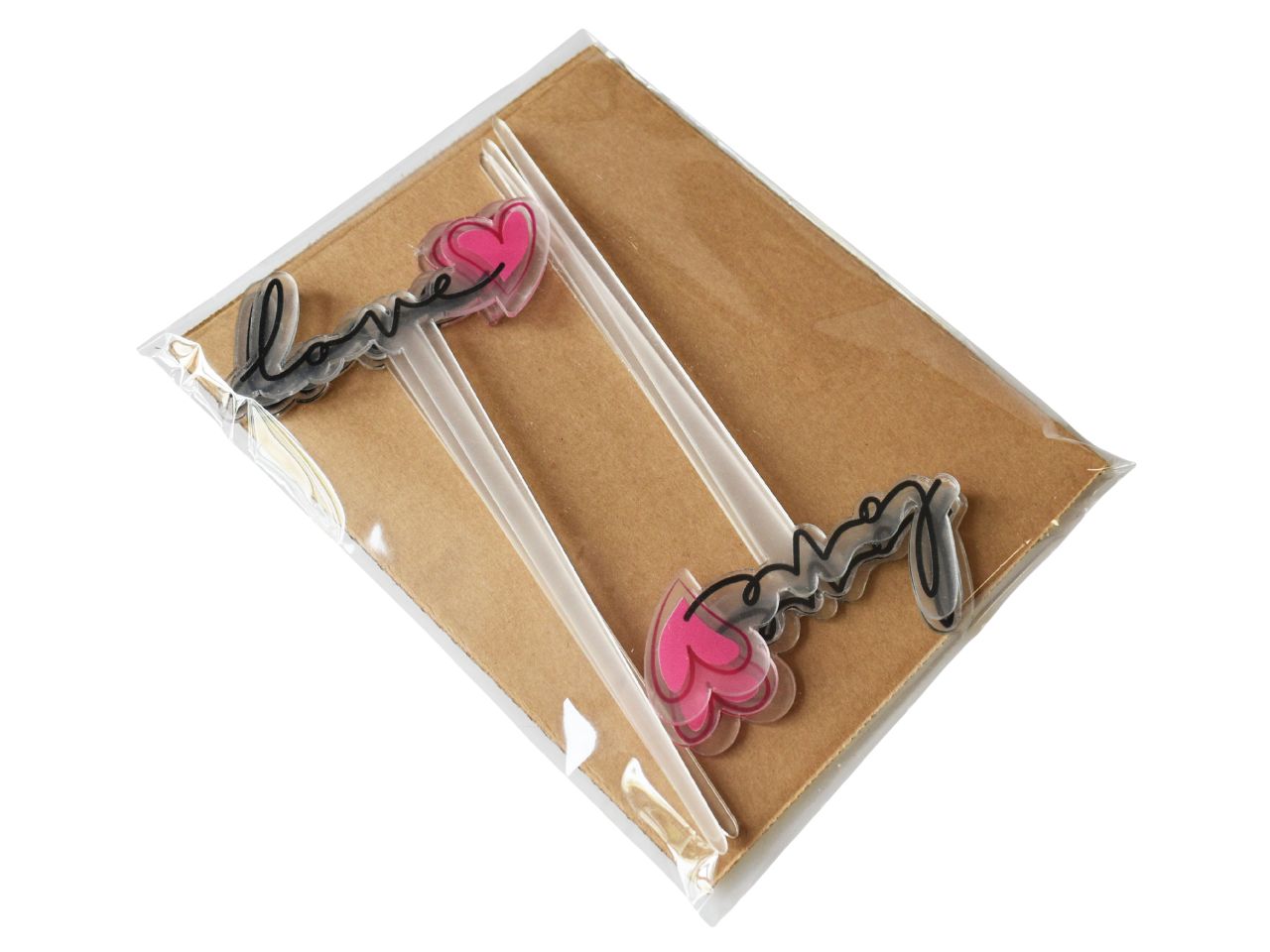 Garden pic 8x23,5 cm plexi 3mm SE23-096 la confezione contiene 6 pezzi