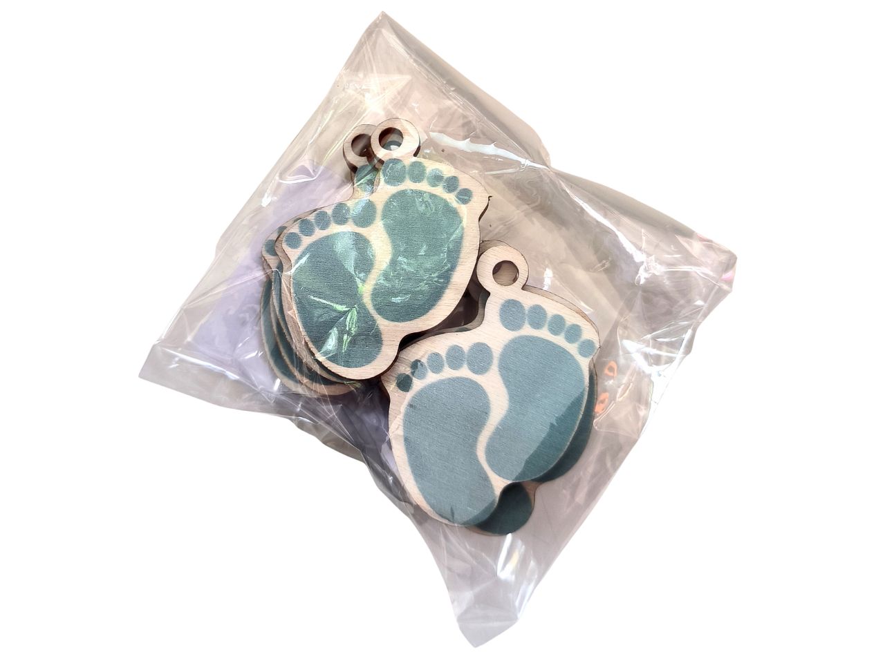 Tag legno 3mm ST SS-106 la confezione contiene 12 pezzi