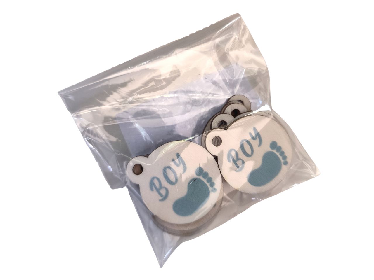 Tag legno 3mm ST SS-108 la confezione contiene 12 pezzi