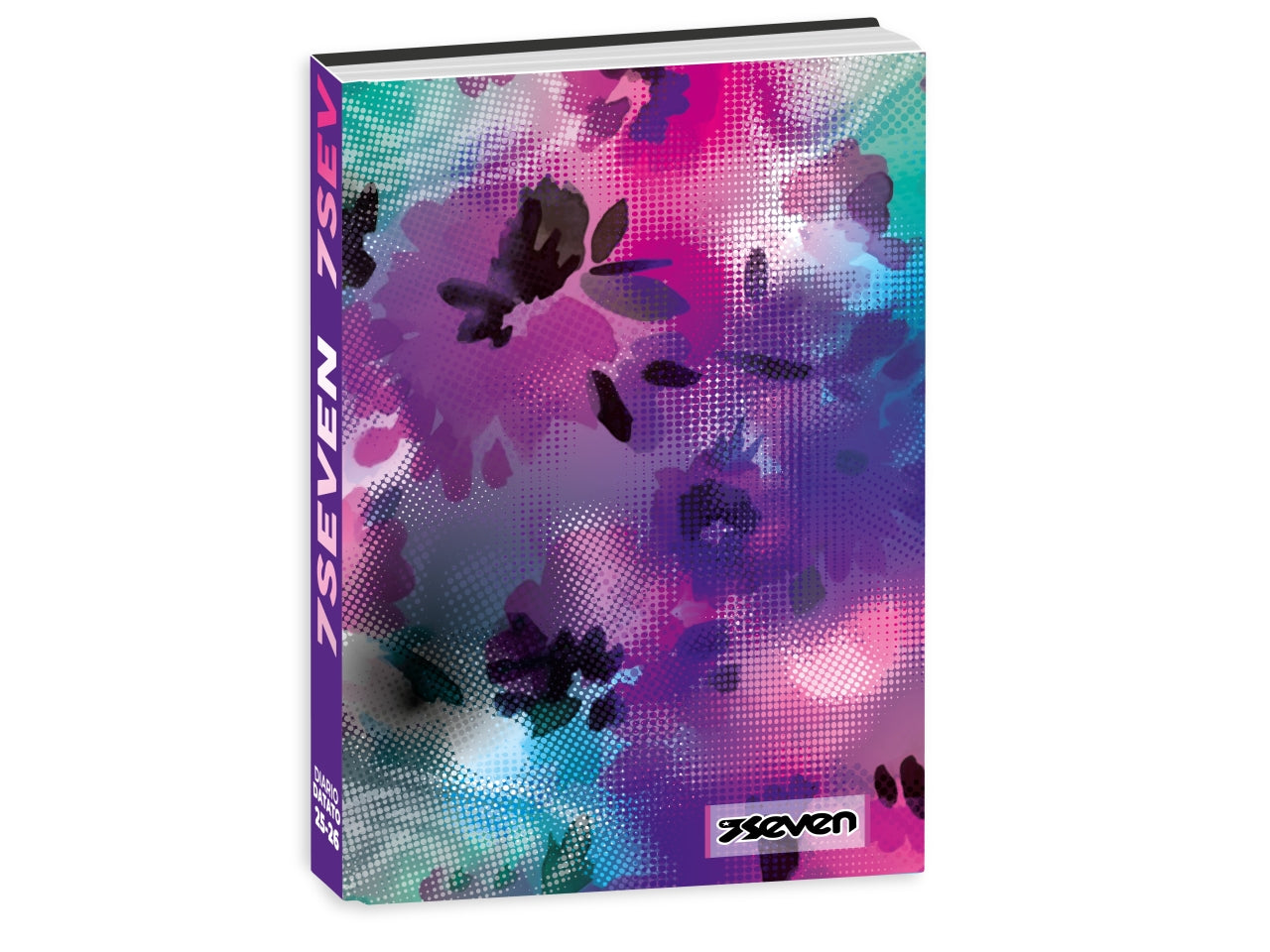Diario pocket 12m seven datato cartotecnica girl