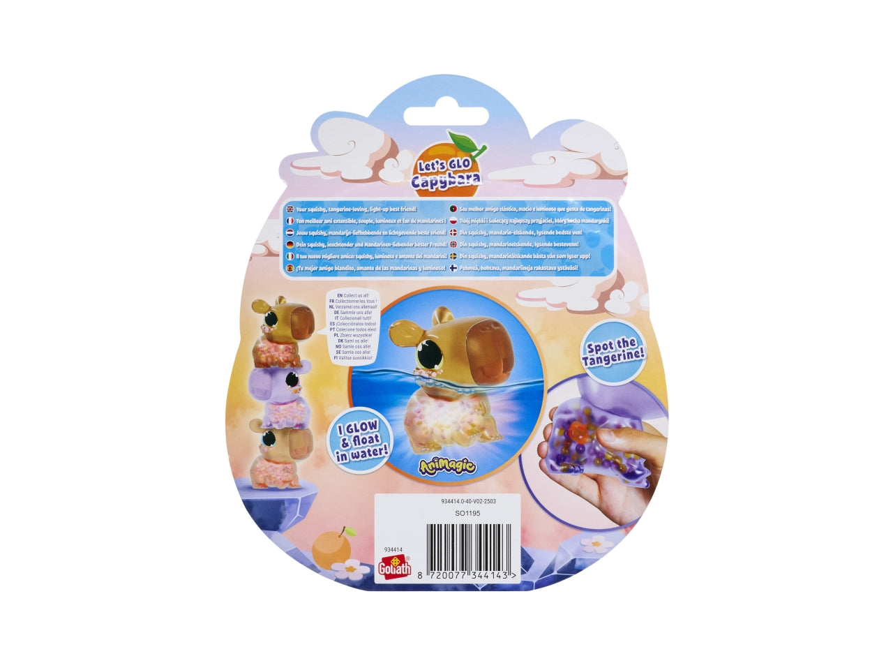 Animagic let's glo capybara