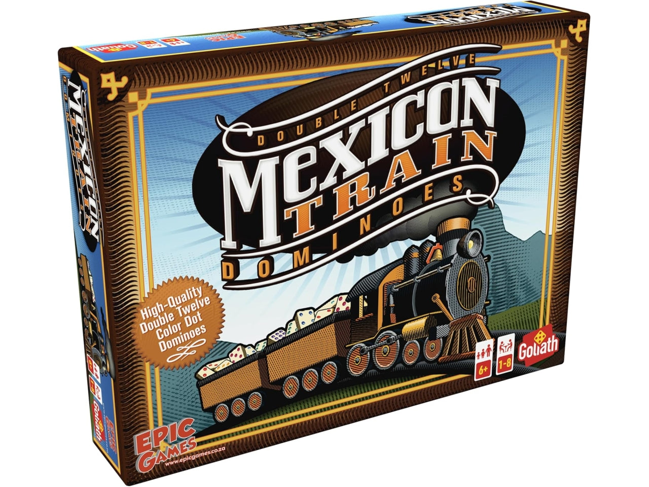 Mexican train dominoes