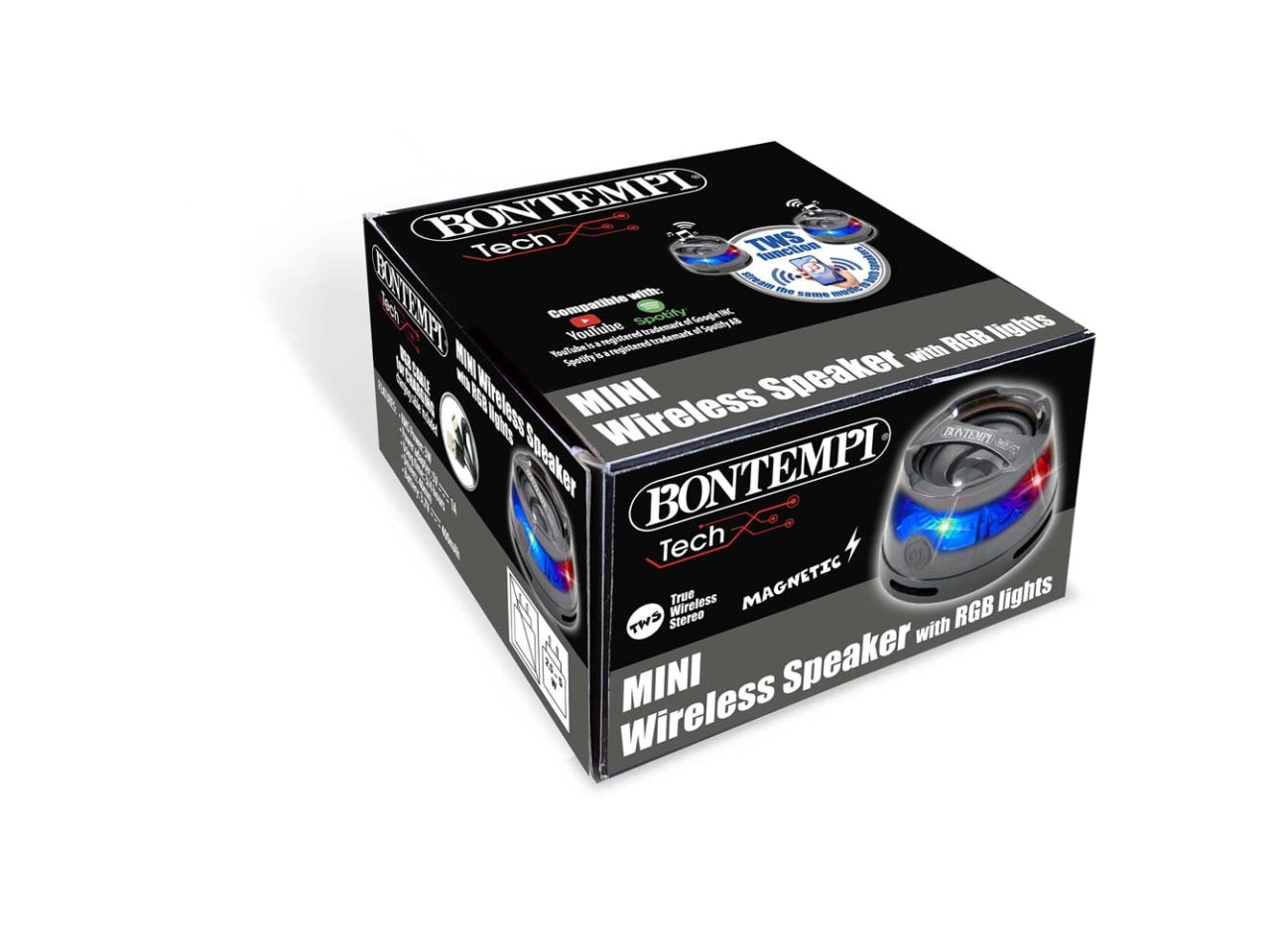 Mini-speaker wireless con calamita