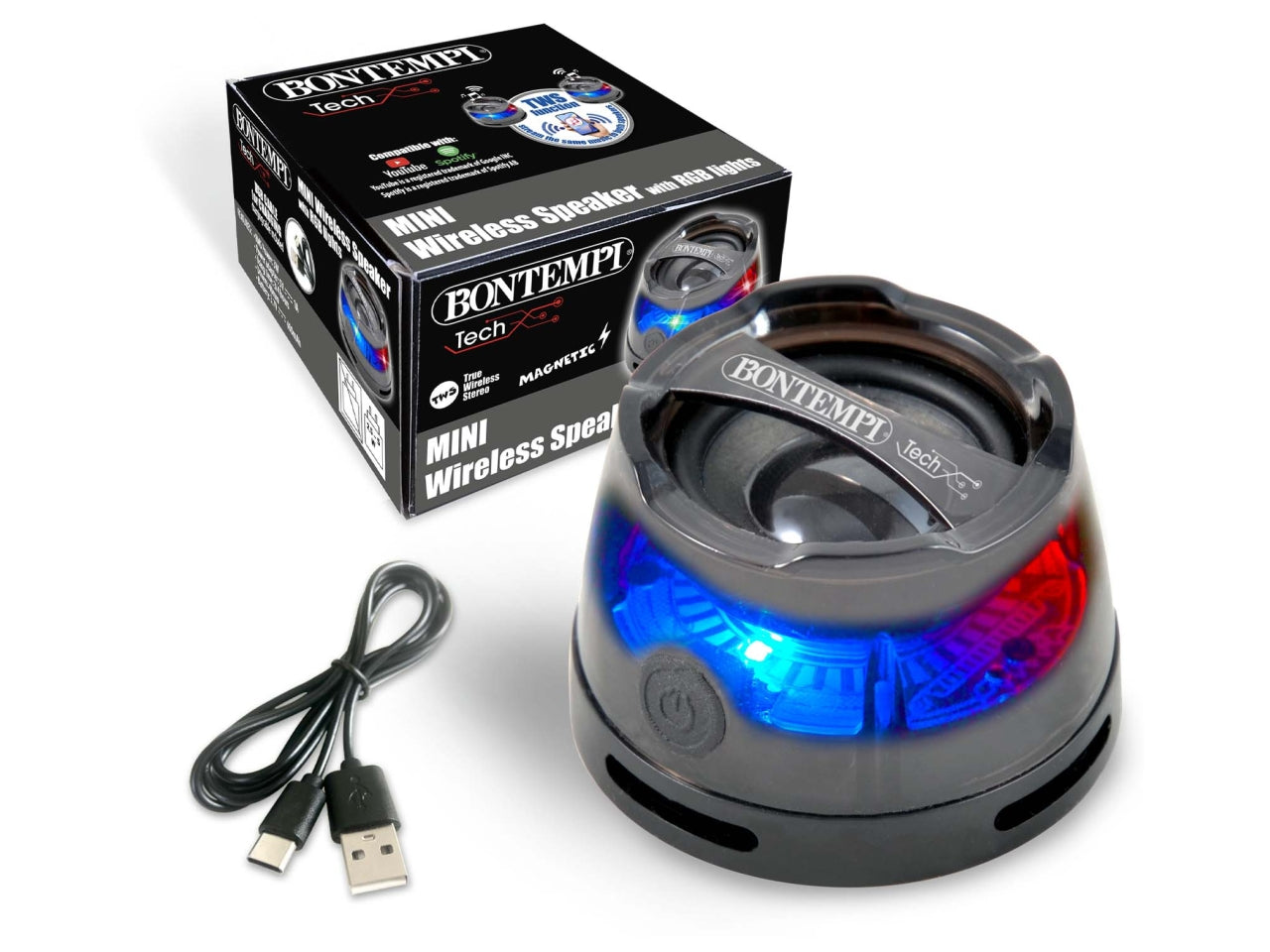 Mini-speaker wireless con calamita