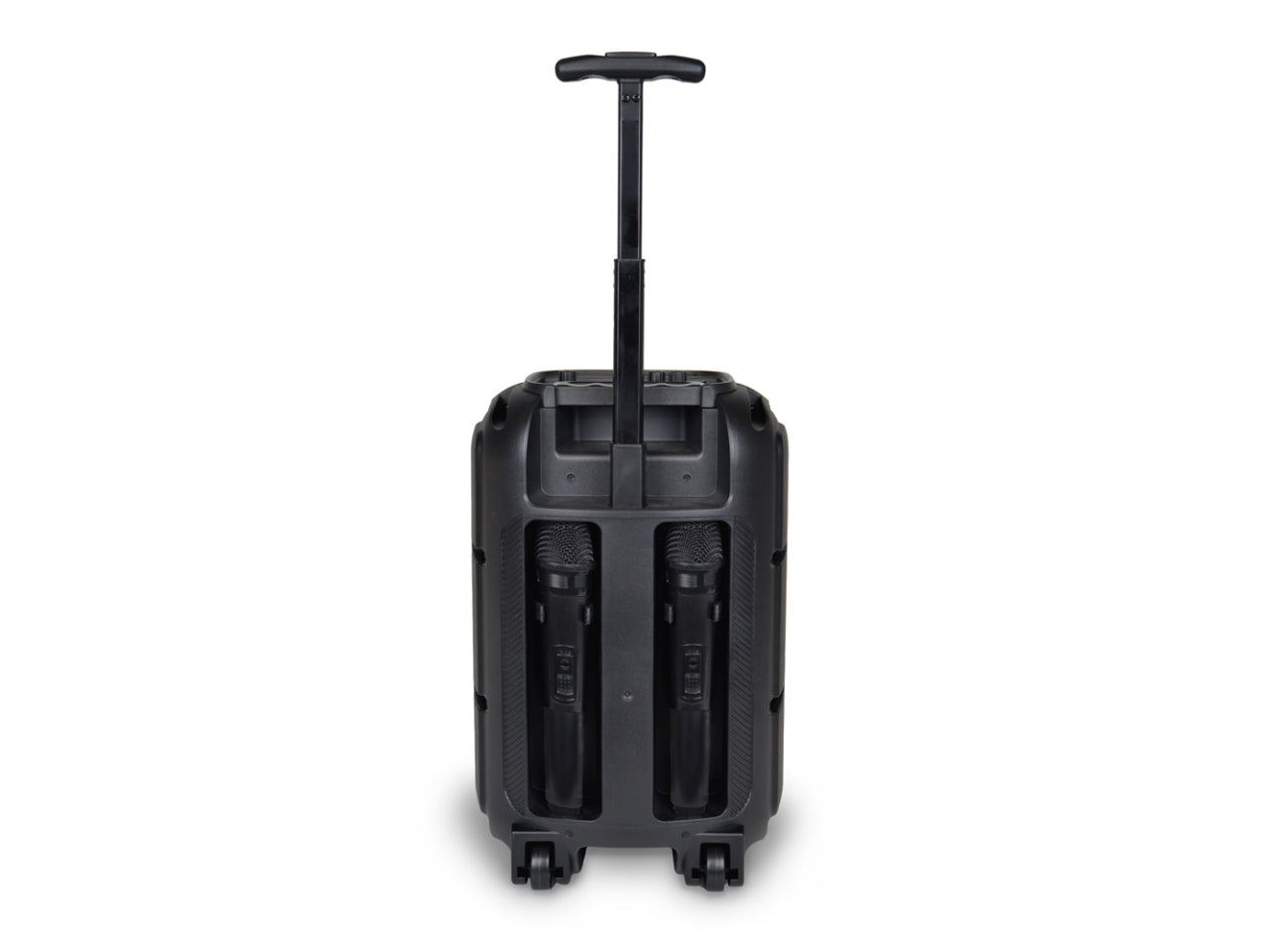 cassa wireless trolley con 2 microfoni wireless e luci RGB