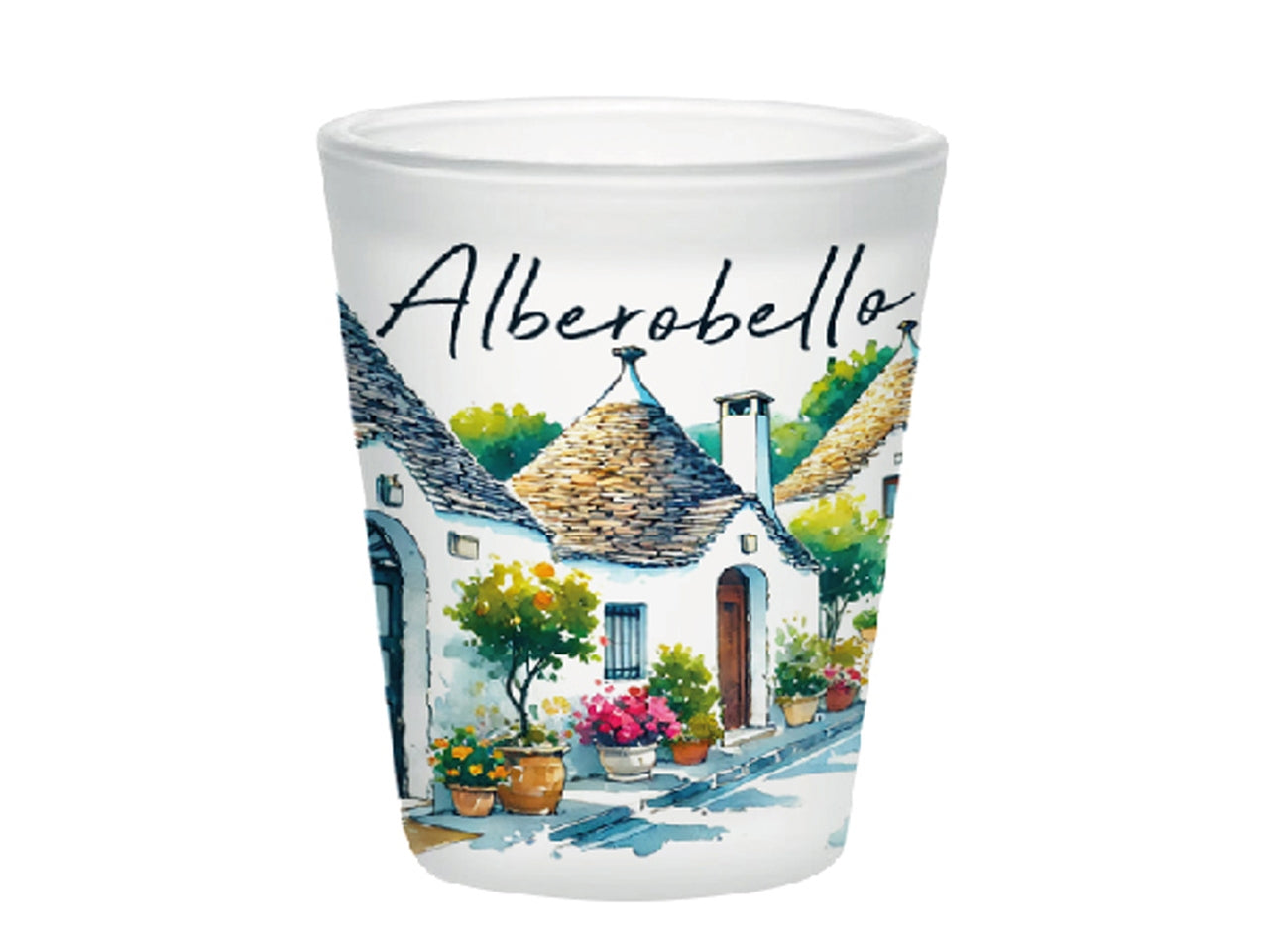 Bicchierino vetro coppia