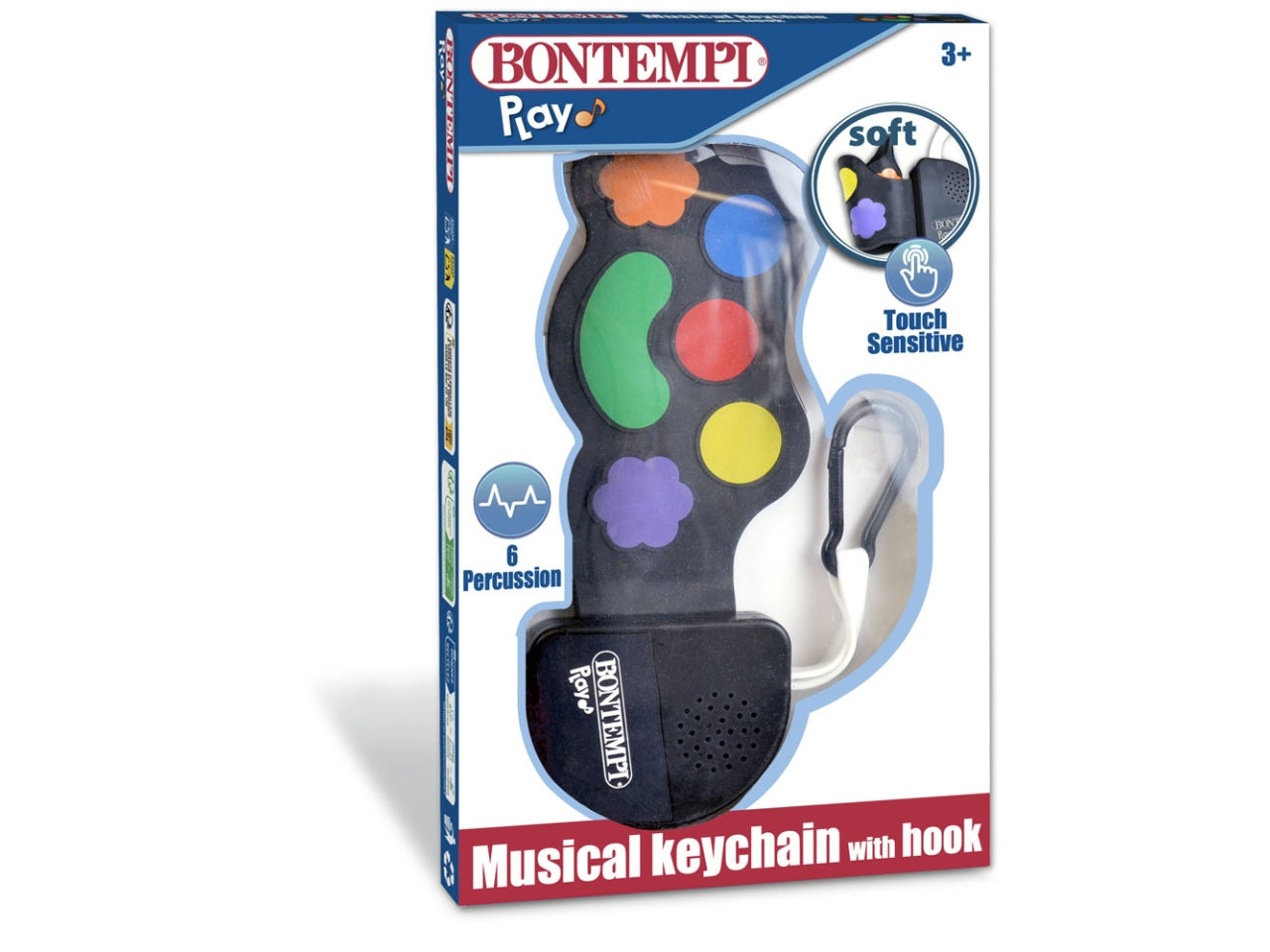 Portachiavi assortiti chitarra, drum, tastiera