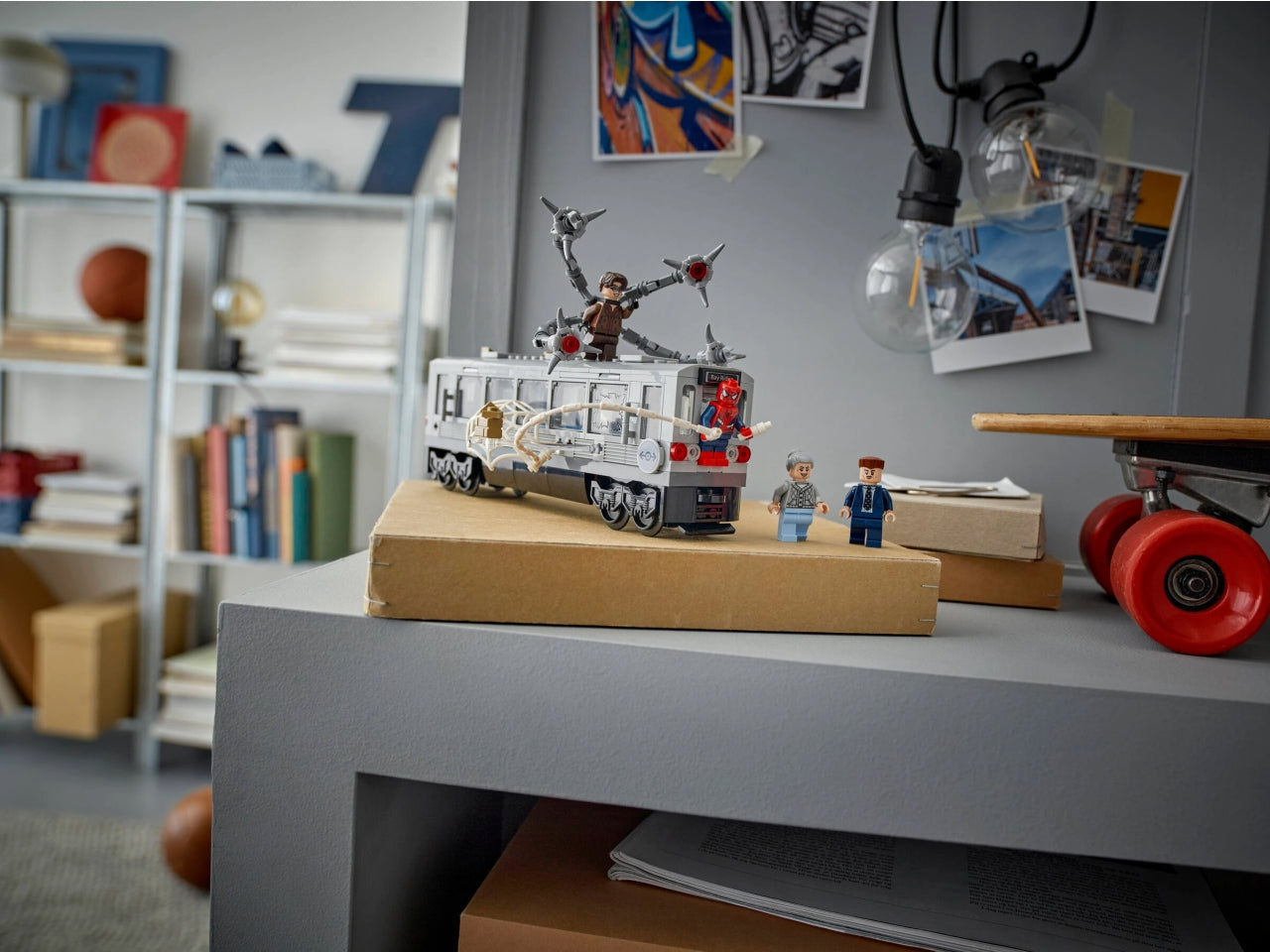 LEGO Spider-Man contro Doc Ock: duello sul treno